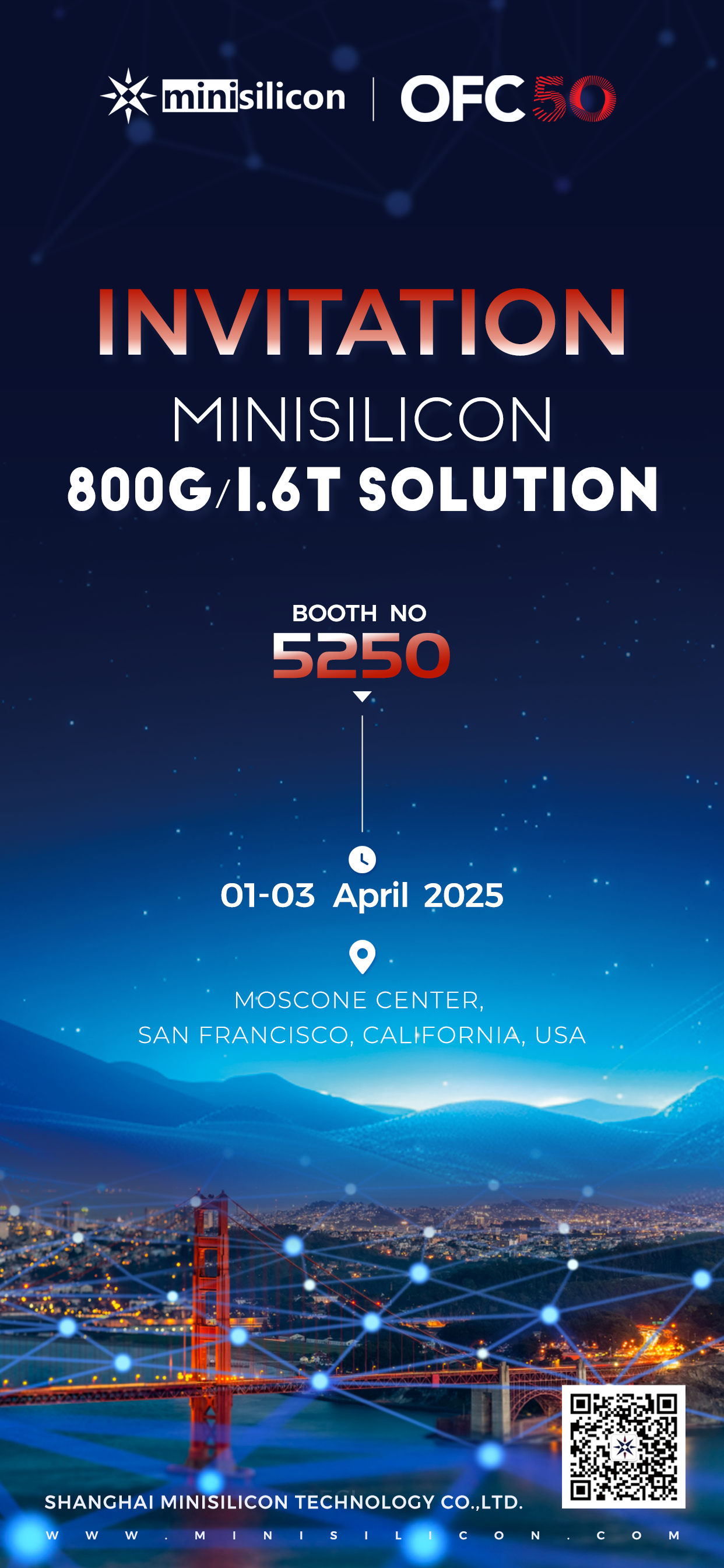 bbin平台官网科技邀请您共赴旧金山OFC盛会-展位5250